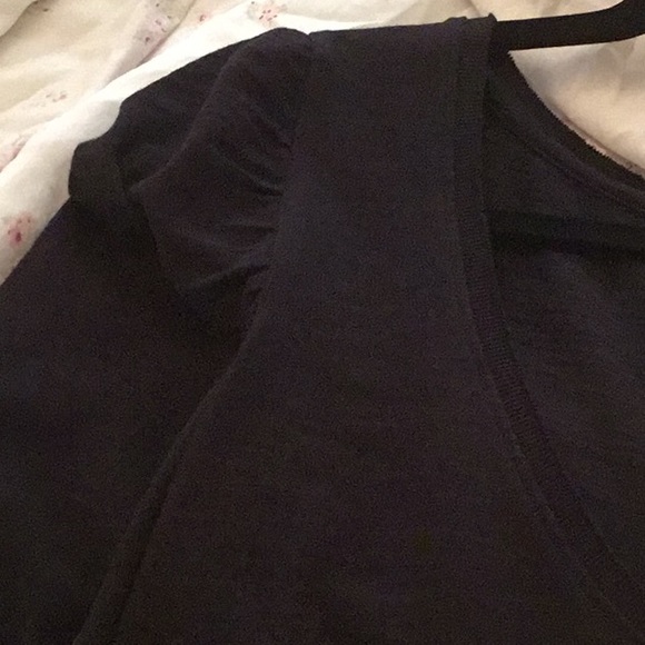 NWT NATION LTD Janessa Puff Sleeve Dress Jet Black - Picture 5 of 8